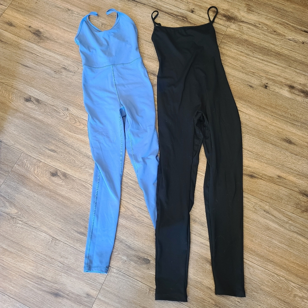 Wilfred Blue and Black Jumpsuits
